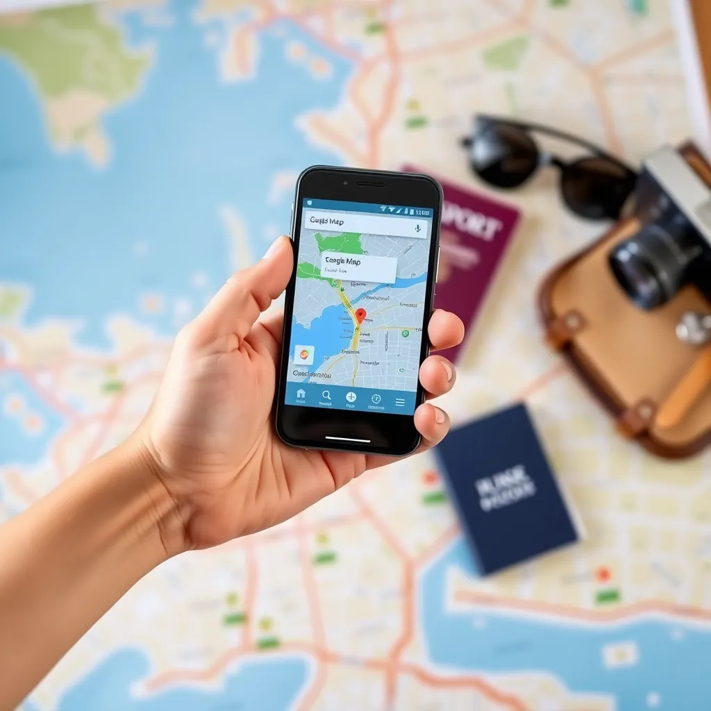 Jak zaplanować podróż w Google Maps?